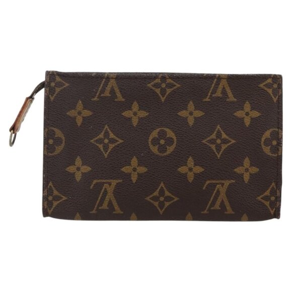 LOUIS VUITTON Monogram Bucket PM Accessory Pouch LV Auth 145087 - Picture 3 of 16